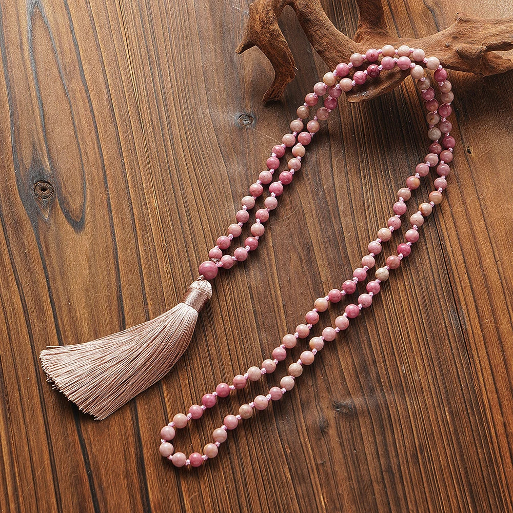 Rhodochrosite 108, 6mm