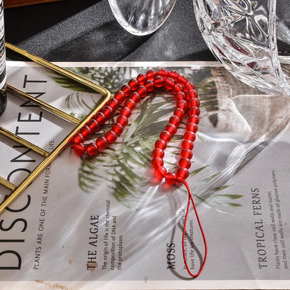 WristMala gemstone phone strand