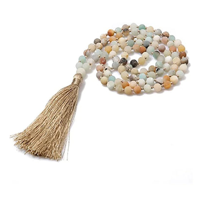 Matte Amazonite 108, 6mm