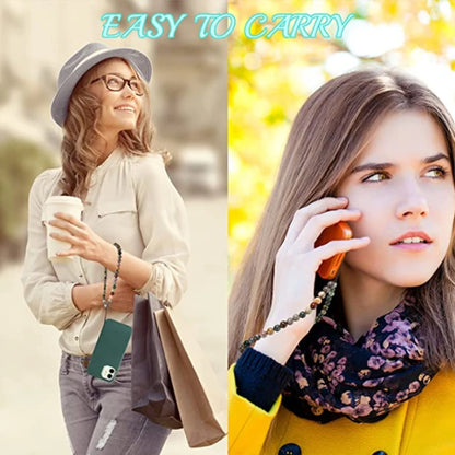 WristMala gemstone phone strand