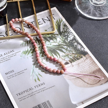 WristMala gemstone phone strand