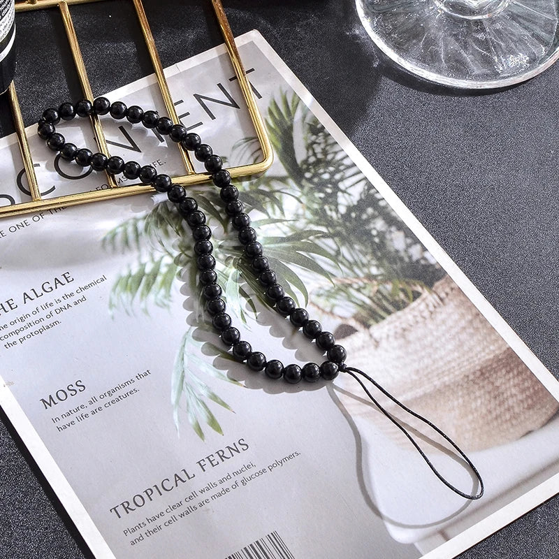 WristMala gemstone phone strand