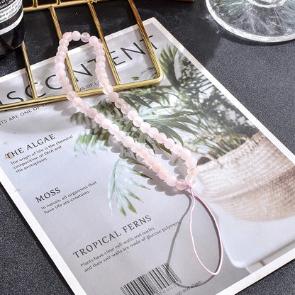 WristMala gemstone phone strand