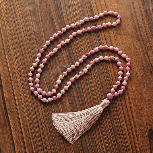 Rhodochrosite 108, 6mm