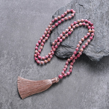 Rhodochrosite 108, 6mm