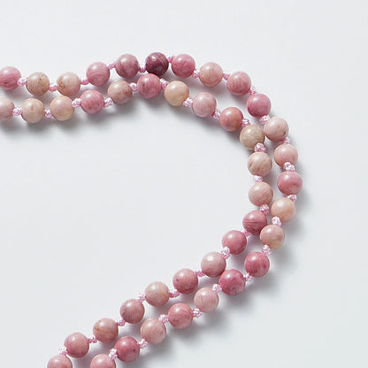 Rhodochrosite 108, 6mm